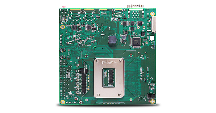 The bottom side of the MANO566 board