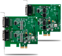 PCIe-S112 communication board with PCI Express bus and two RS-232 ports