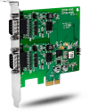 PCI Express card PCIe-S142i with two isolated RS-422/485