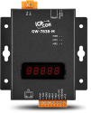 GW-7838-M – a protocol gateway for connecting M-Bus devices with Modbus TCP/RTU ones