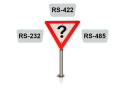 The main differences between RS-232, RS-422 and RS-485