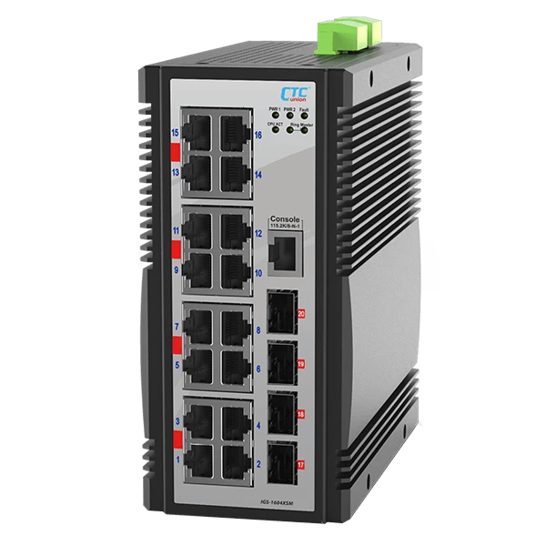Industrial Ethernet Redundancy with CTC Union u-Ring