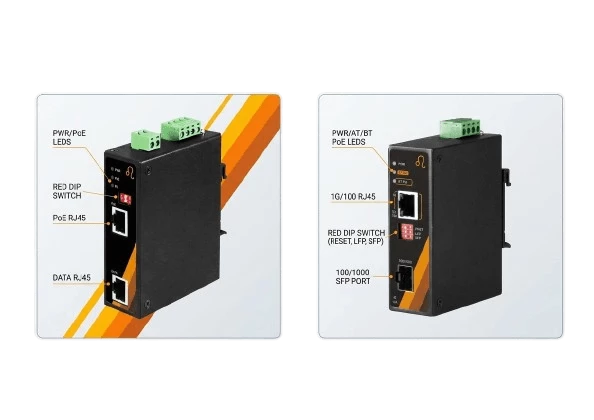 Leonton Technologies Industrial 802.3bt PoE Portfolio — Five Products for Demanding Network Deployments