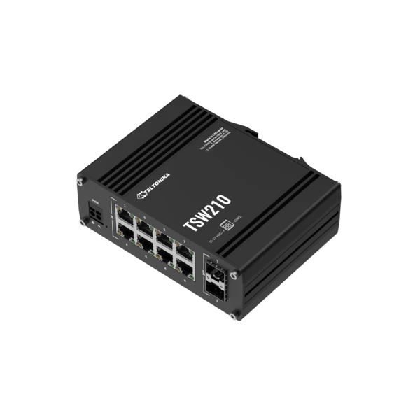 Industrial Ethernet Switch for Solar Farms: Gigabit and Fibre Connectivity with the Teltonika TSW210