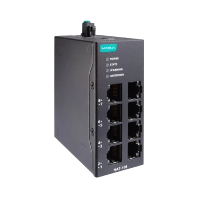 MOXA Presents New Network Security Router NAT-108