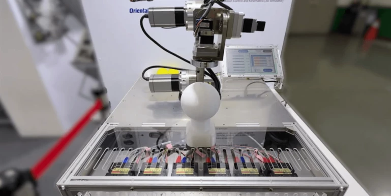 Controlling the Oriental Motor OVR 6-Axis Robot Arm with the QEC EtherCAT MDevice Platform
