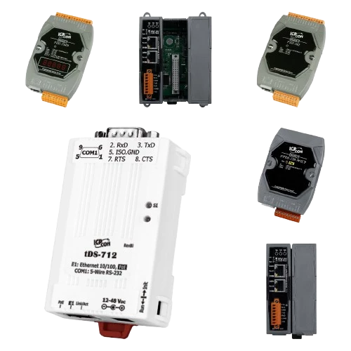 ICP DAS Serial-to-Ethernet Device Servers