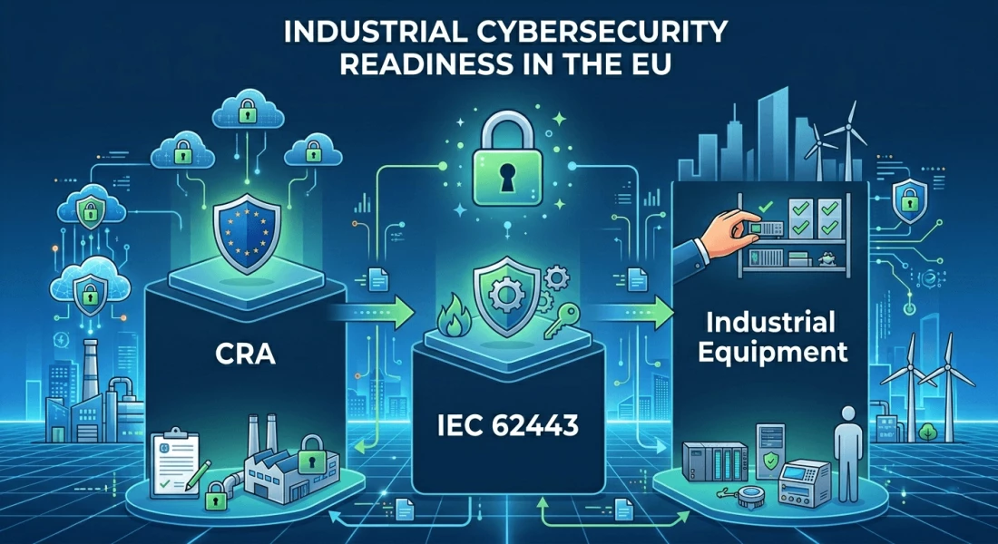 Industrial Cybersecurity Readiness in the EU: A Practical Guide to the Cyber Resilience Act, IEC 62443, and Industrial Equipment Selection