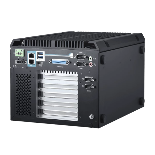 Embedded PC for Parallel Data Acquisition via Four 2.5GbE Interfaces