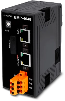 New from ICP DAS — the ultra-compact SoftPLC controller EMP-4648