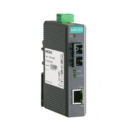 Ethernet Converter to Optical Fiber IMC-21-S-SC by MOXA