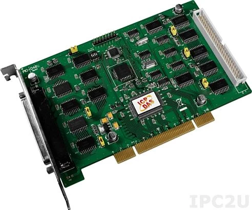 Industrial PCI I/O Cards PIO-D48U by ICP DAS